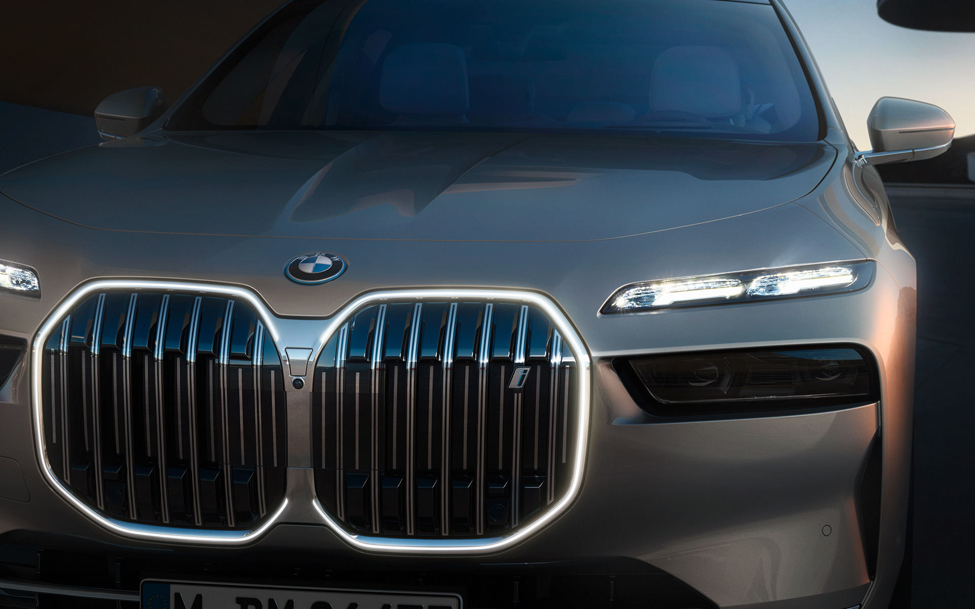 BMW подсветка решетки радиатора Iconic Glow