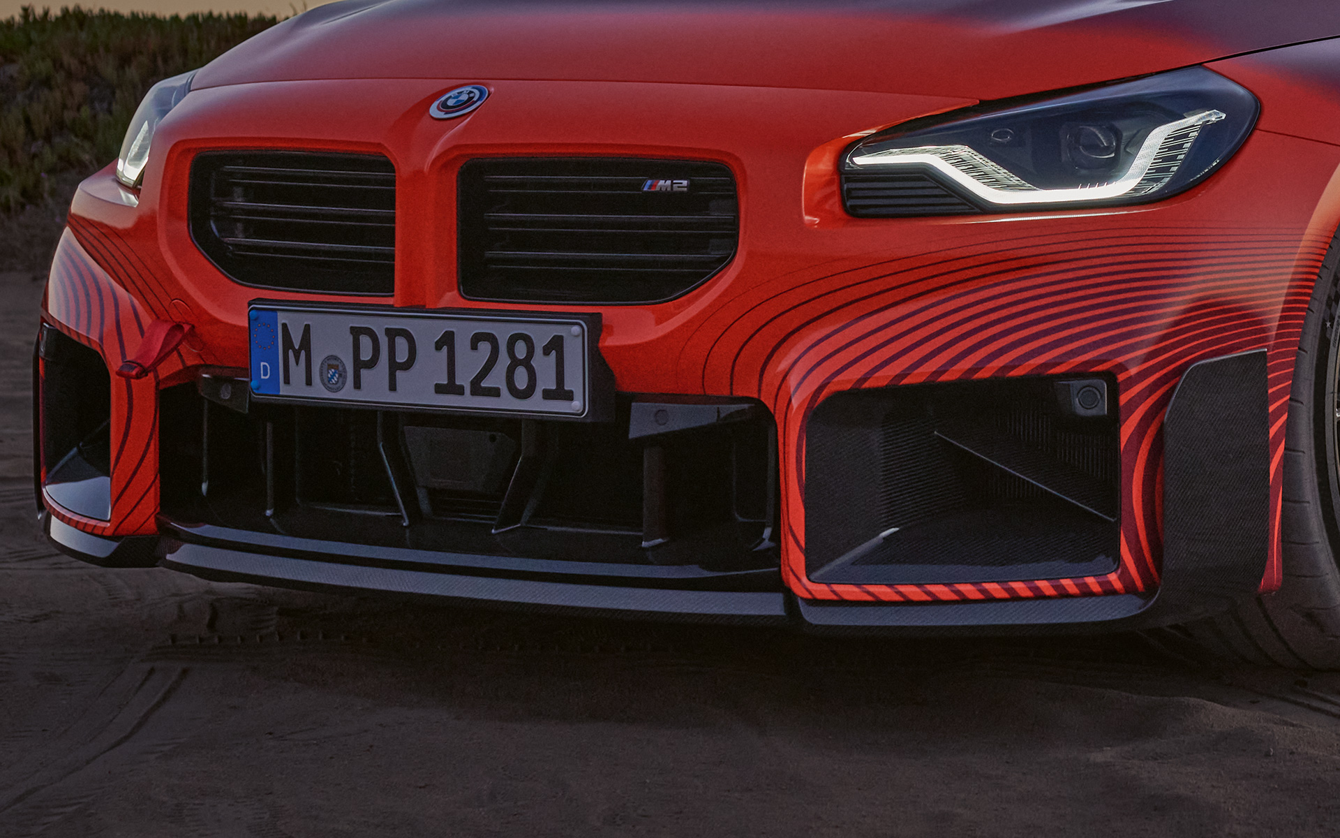 BMW M2 Coupe G87, аксессуары BMW M Performance, внешний дизайн